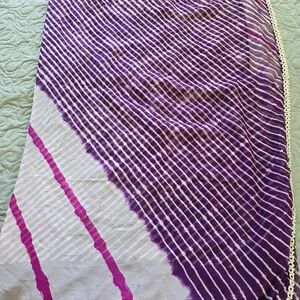 Purple and Pink Tie-Dye Fabric